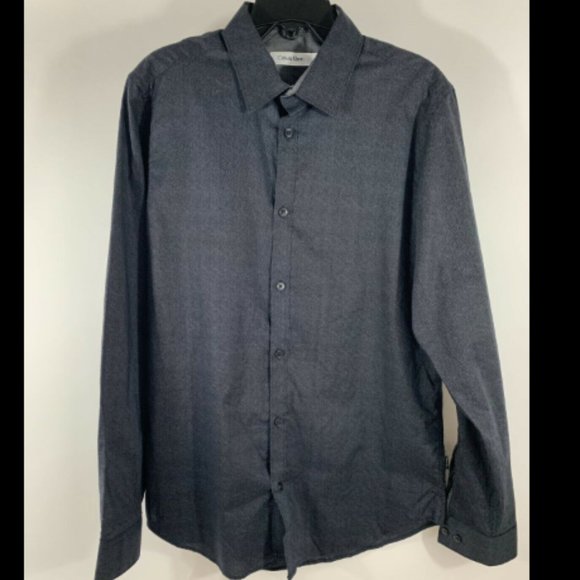 Calvin Klein Long Sleeve Button Down Shirt - Picture 1 of 3